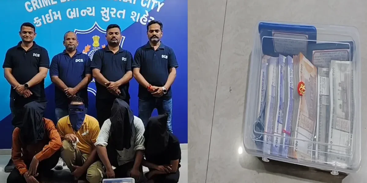 સુરત : રીક્ષામાં પેસેન્જરના પૈસા ચોરી લેતી એય્યા ગેંગના 4 શખ્સો ઝડપાયા