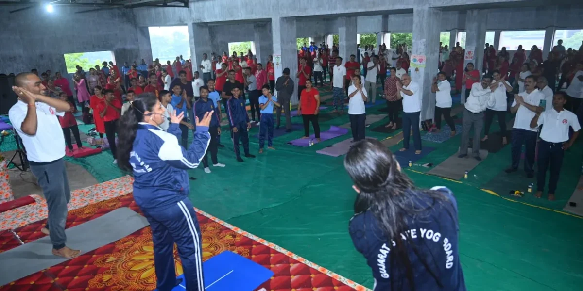 ભરૂચ: ગુજરાત રાજ્ય યોગ બોર્ડ દ્વારા વિશ્વ હૃદય દિવસની ઉજવણી