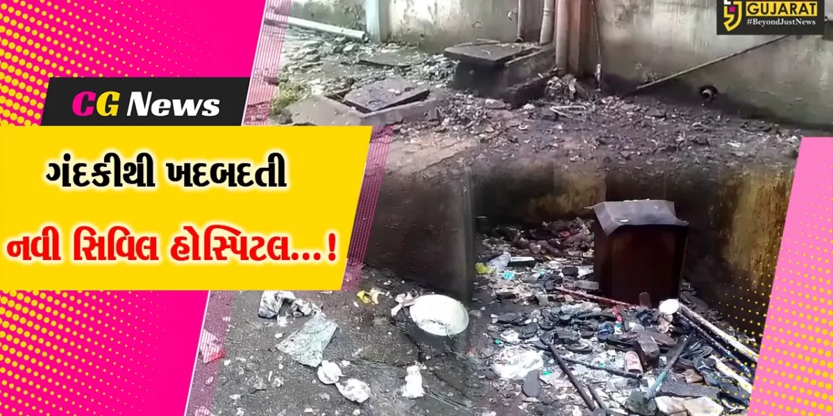 સુરત : નવી સિવિલ હોસ્પિટલમાં ગંદકીનો ઉપદ્રવ,દર્દીની સારવાર કરતા ડોક્ટર પણ બીમાર પડ્યા