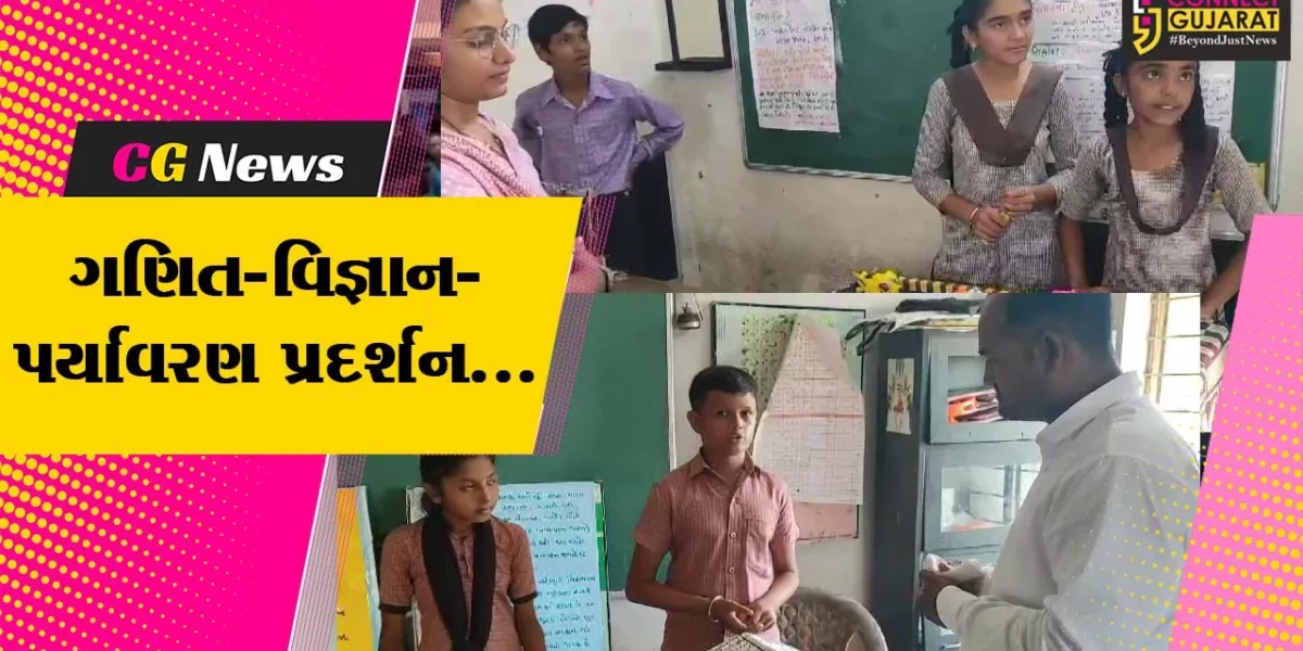ઉના : તડ પે-સેન્ટર શાળા ખાતે ગણિત-વિજ્ઞાન-પર્યાવરણ પ્રદર્શન યોજાયું, વિદ્યાર્થીઓએ વિવિધ કૃતિઓ રજૂ કરી…
