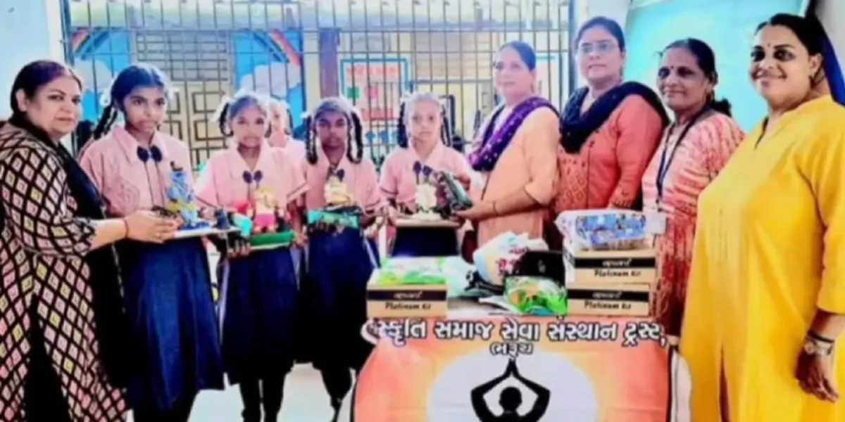 ભરૂચ: સંસ્કૃતિ સમાજ સેવા સંસ્થાન ટ્રસ્ટ દ્વારા ગણેશજીની માટીની પ્રતિમા બનાવવાની સ્પર્ધા યોજાય