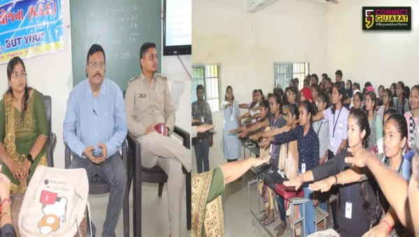 અંકલેશ્વર: ઠાકોરભાઈ પટેલ કોલેજમાં વિદ્યાર્થીઓને ટ્રાફિકના નિયમો અંગે અપાયું માર્ગદર્શન