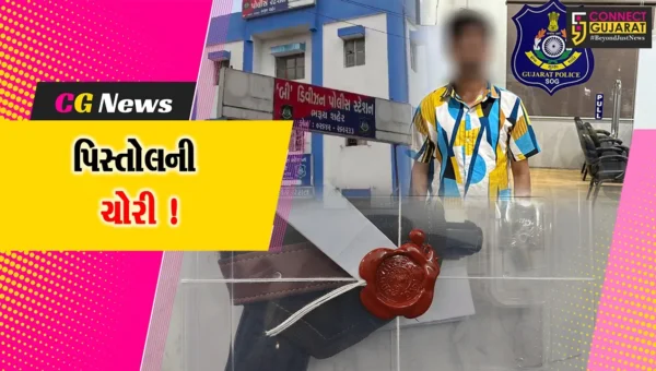 ભરૂચ: કેબલ બ્રિજના ટોલનાકા નજીક કારમાંથી પિસ્તોલની ચોરી કરનાર યુવાન ઝડપાયો, આર્મ્સ એક્ટ હેઠળ ગુનો નોંધાયો