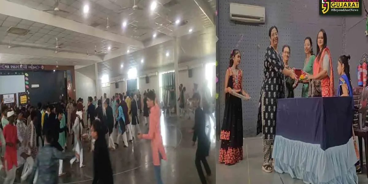 અંકલેશ્વર: SVEM શાળામાં દીપોત્સવી રાસ ગરબા અને મહાઆરતીનો કાર્યક્રમ યોજાયો
