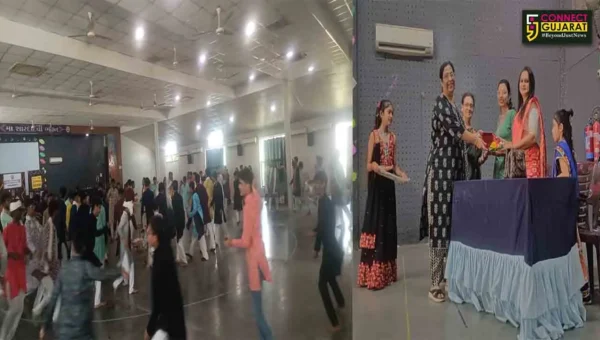 અંકલેશ્વર: SVEM શાળામાં દીપોત્સવી રાસ ગરબા અને મહાઆરતીનો કાર્યક્રમ યોજાયો