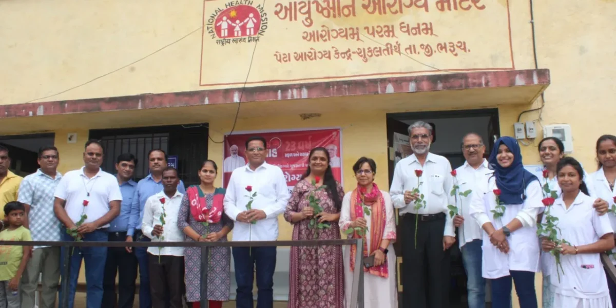 ભરૂચ: અદાણી ફાઉન્ડેશન દ્વારા શુકલતીર્થ આરોગ્ય કેન્દ્રમાં મેડીકલના અત્યાધુનિક સાધનો અર્પણ કરાયા