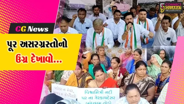 વડોદરા : પ્રતાપનગર વિસ્તારમાં પૂર અસરગ્રસ્તોએ કર્યો ઉગ્ર દેખાવો, આર્થિક સહાય તાત્કાલીક ચૂકવવા માંગ…