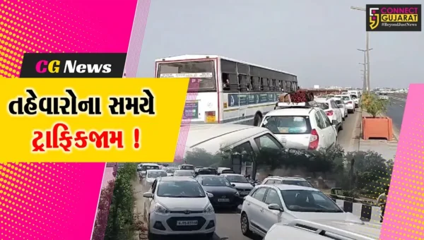ભરૂચ: નર્મદા મૈયા બ્રિજ પર એસ.ટી.બસ ખોટકાય, અંકલેશ્વર તરફ 4 કી.મી.સુધી વાહનોની કતાર !