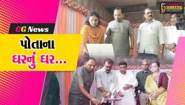 સુરત : વન-પર્યાવરણ મંત્રી મુકેશ પટેલની અધ્યક્ષતામાં લાભાર્થીઓને આવાસની ફાળવણી કરાય…