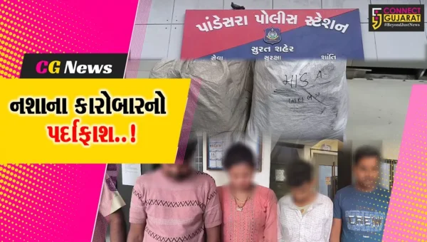 સુરત : ઓરિસ્સાથી ટ્રેન મારફતે લવાયેલા 33 કિલો ગાંજા સાથે 5 લોકોની પોલીસે કરી ધરપકડ…