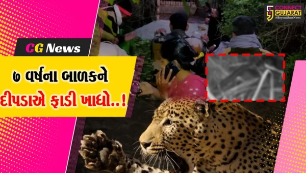 સુરત : માંડવીના ઉશ્કેર ગામે 7 વર્ષીય બાળકને દીપડાએ ફાડી ખાધો, ભારે જહેમત બાદ ખૂંખાર દીપડો પાંજરે પુરાયો…