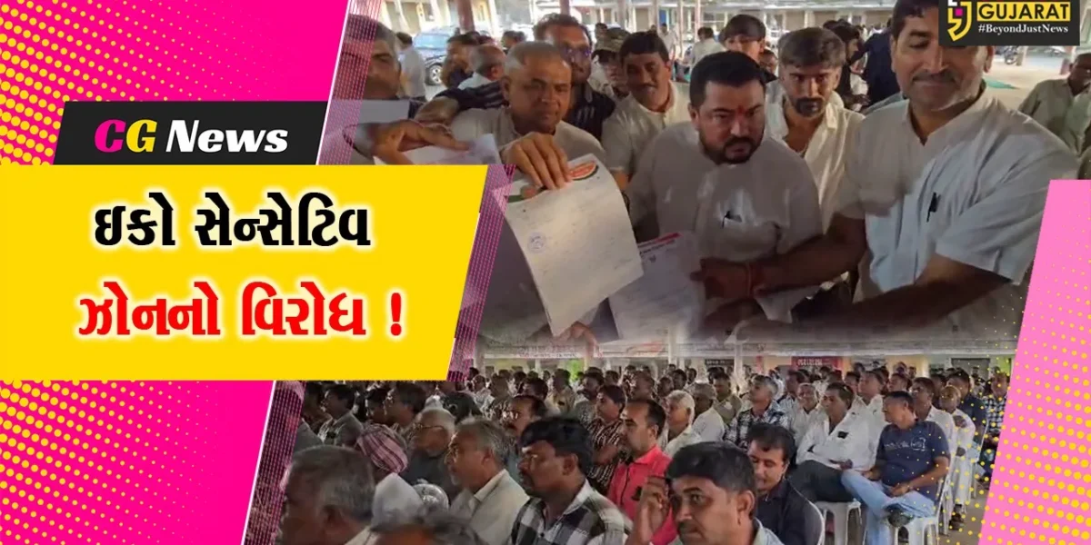 ગીર સોમનાથ: ઇકો સેન્સેટિવ ઝોનના વિરોધમાં યોજાય બેઠક, મુહિમ તેજ બનાવવા આગેવાનોએ કર્યું આહવાહન