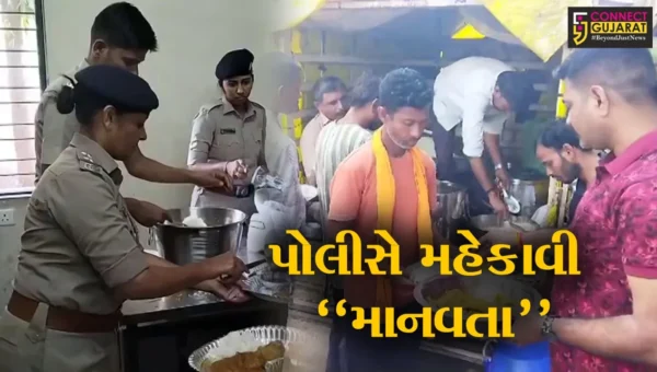સુરત : દિવાળીના તહેવારો નિમિત્તે પુણા પોલીસે ગરીબોને ભોજન કરાવી માનવતાની મહેકાવી પ્રસરાવી…