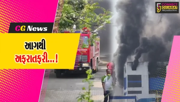 વલસાડ: વાપીમાં રિક્ટર થેમિસ કંપનીના રિસર્ચ સેન્ટરમાં આગથી નાસભાગ મચી