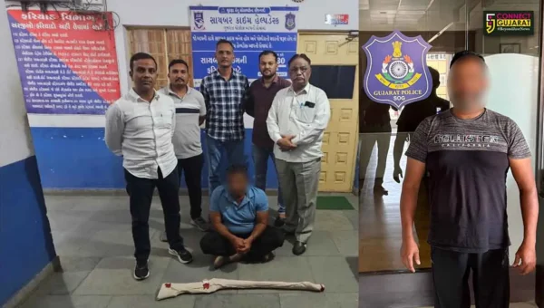 ભરૂચ: SOGએ કારતુસ અને રાયફલ સાથે 2 મિત્રોની ધરપકડ કરી આર્મ્સ એક્ટ અંતર્ગત ગુનો દાખલ કર્યો