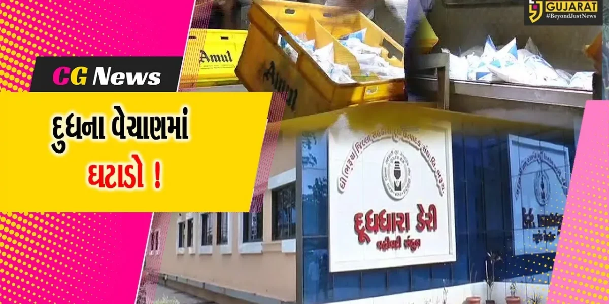 ભરૂચ: દિવાળીના તહેવારોના પગલે દુધના વેચાણમાં ઘટાડો !