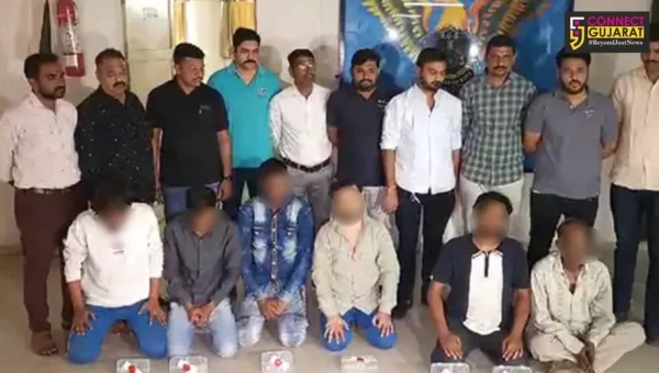 અમદાવાદ માંથી SOG પોલીસે 256.860 ગ્રામ ડ્રગ્સ સાથે 5 આરોપીઓની કરી ધરપકડ