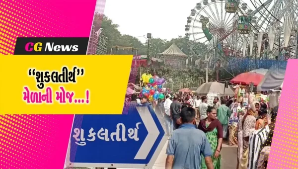 ભરૂચ: પૌરાણિક શુકલતીર્થ મેળાનાં અંતિમ દિવસોમાં માનવ મહેરામણ ઉમટ્યું