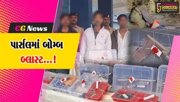 અમદાવાદ: સાબરમતી વિસ્તારમાં પાર્સલમાં બોમ્બ બ્લાસ્ટ થવાની ઘટનામાં ત્રણ આરોપી ઝડપાયા