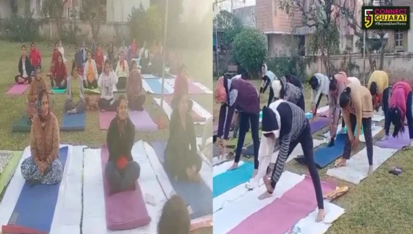ભરૂચ : ગુજરાત રાજ્ય યોગ બોર્ડની યોગ સાધક બહેનો દ્વારા 365 દિવસ 110 સ્થળોએ આપવામાં આવતી નિઃશુલ્ક યોગની તાલીમ