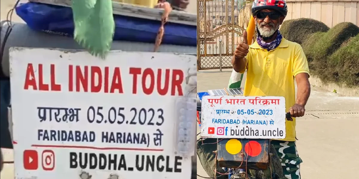 ભરૂચ : સાઇકલ પર ભારત ભ્રમણની યાત્રાએ નીકળેલા બુઢા અંકલનું સાઇક્લિસ્ટ ગ્રુપ દ્વારા ભવ્ય સ્વાગત કરાયું…