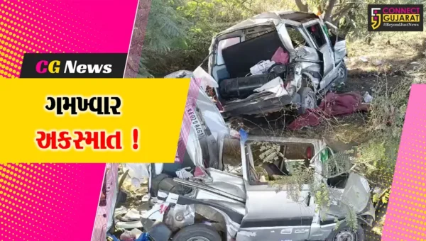 અંકલેશ્વર: સ્ટોપ રેપની મુહિમ સાથે નિકળેલ મારુતિવેનને નડ્યો અકસ્માત, 2 લોકોના કરુણ મોત