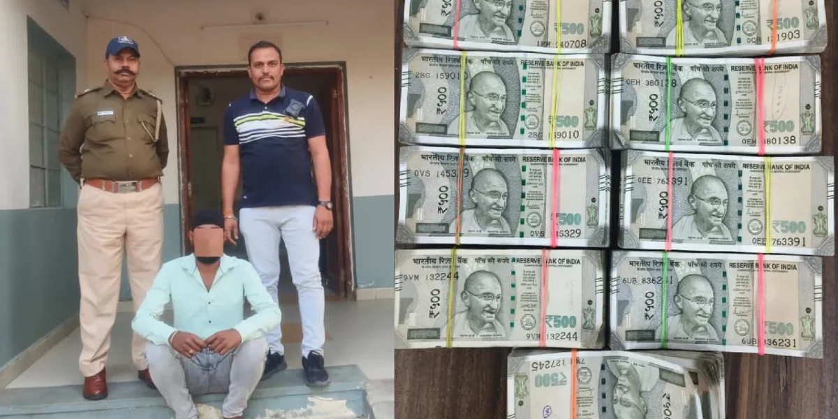 ભરૂચ: આમોદ પોલીસે ગુનાહિત ઇતિહાસ ધરાવતા સિકલીગર ગેંગના ઈસમ પાસેથી શંકાસ્પદ રૂ.4.44 લાખ જપ્ત કર્યા