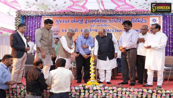 ભરૂચ:અમલેશ્વર ખાતે રૂપિયા ૧૬.૬૬ કરોડના જેટકોના નવા ૬૬ કે.વી. સબસ્ટેશનનું નાણાં મંત્રી કનુ દેસાઈના હસ્તે લોકાર્પણ