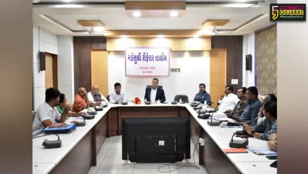 ભરૂચ જિલ્લા પ્રવાસન વિકાસ સોસાયટીની જિલ્લા કલેક્ટર ગૌરાંગ મકવાણાની અધ્યક્ષતામાં બેઠક યોજાય…