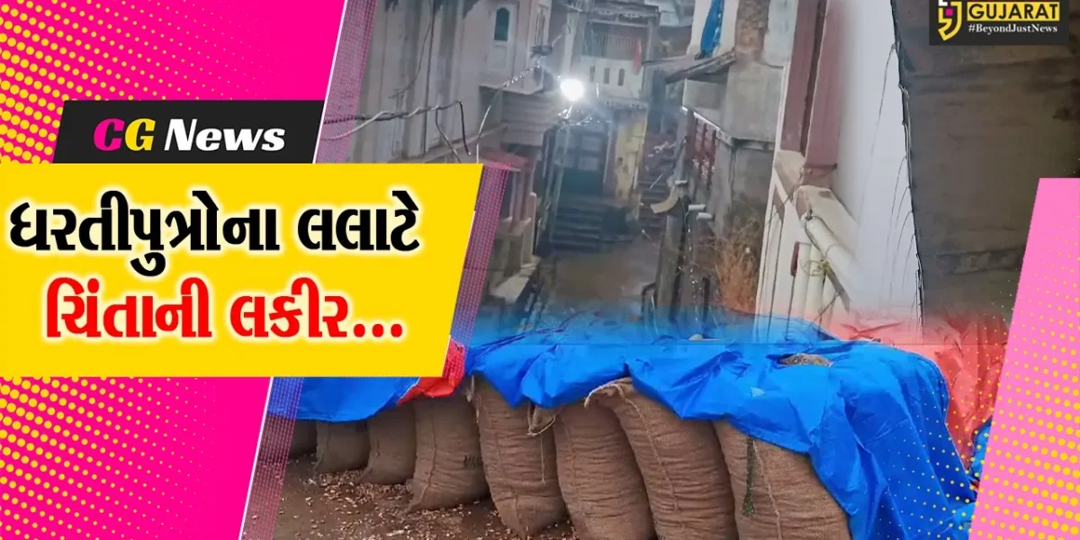 સાબરકાંઠા : એક તરફ શિયાળુ પાકની તૈયારી, તો બીજી તરફ માવઠું વરસતા ખેડૂતોના લલાટે ચિંતાની લકીર