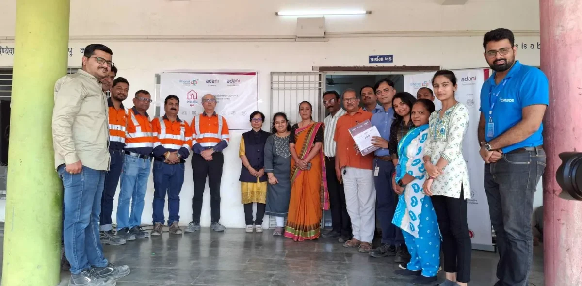 ભારતકેર્સ અને અદાણી સિમેન્ટે કિશોર સ્વાસ્થ્યને પ્રોત્સાહન આપવા માટે સ્વાસ્થ્ય મંચ પહેલ શરૂ કરી
