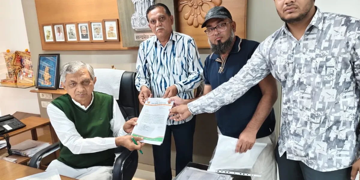 અંકલેશ્વર: ઉમરવાડા ગામે માર્ગોના નિર્માણ માટે સિંચાઈ મંત્રી કુંવરજી બાવળીયાને કરાય રજુઆત