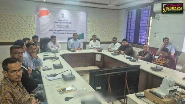 ભરૂચ: કલેકટર કચેરી ખાતે સુશાસન દિવસની ઉજવણી કરવામાં આવી, કલેકટર ગૌરાંગ મકવાણા રહ્યા ઉપસ્થિત