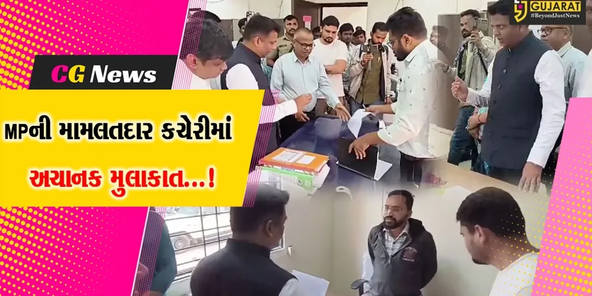 નવસારી: વાંસદા મામલતદાર કચેરીમાં મંથરગતિની કામગીરી સામે સાંસદ ધવલ પટેલે કર્યા જરૂરી સૂચનો