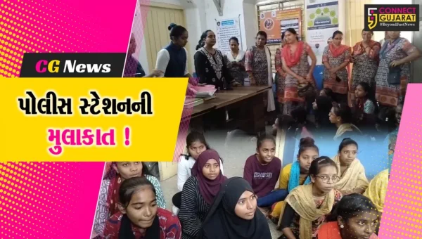 અંકલેશ્વર: ICDS વિભાગ દ્વારા કિશોરીઓને એ ડિવિઝન પોલીસ મથકની મુલાકાત કરાવવામાં આવી