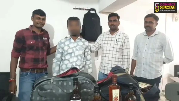 અંકલેશ્વર : વિદેશી દારૂના જથ્થા સાથે મહારાષ્ટ્રના ખેપિયાની GIDC પોલીસે ધરપકડ કરી, રૂ. 27 હજારથી વધુનો મુદ્દામાલ જપ્ત