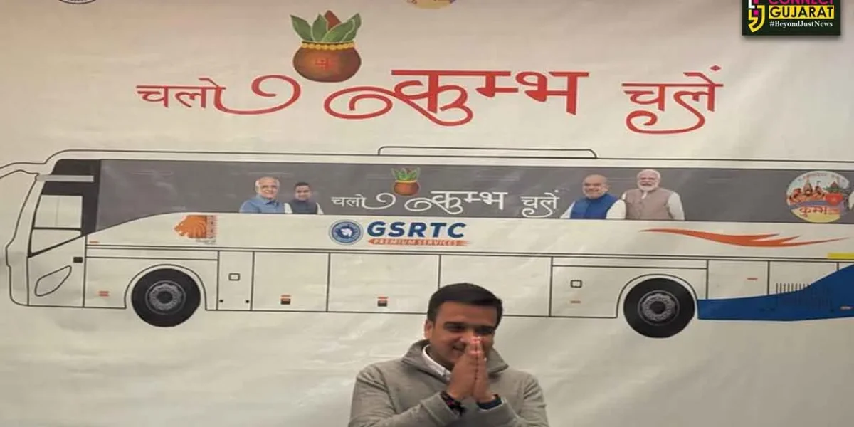 GSRTCની વોલ્વો દ્વારા યાત્રીઓ કરી શકશે મહાકુંભની યાત્રા,રૂ.8100માં ત્રણ રાત્રી અને ચાર દિવસનું પેકેજ