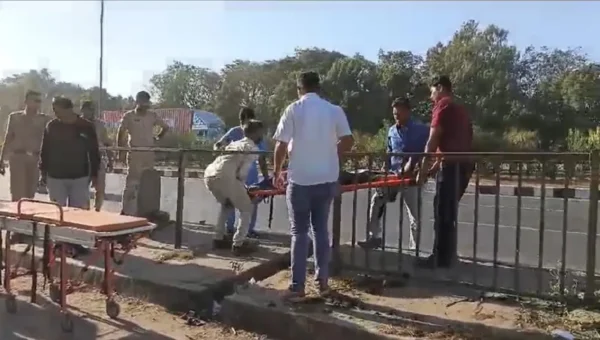 અંકલેશ્વર: નેશનલ હાઇવે પર અજાણ્યા વાહનની ટકકરે બાઈક સવાર યુવાનનું મોત