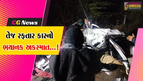 જામનગર : ધ્રોલ નજીક તેજ રફતાર કારે મારી ગુલાંટ, કારમાં સવાર ત્રણના મોત