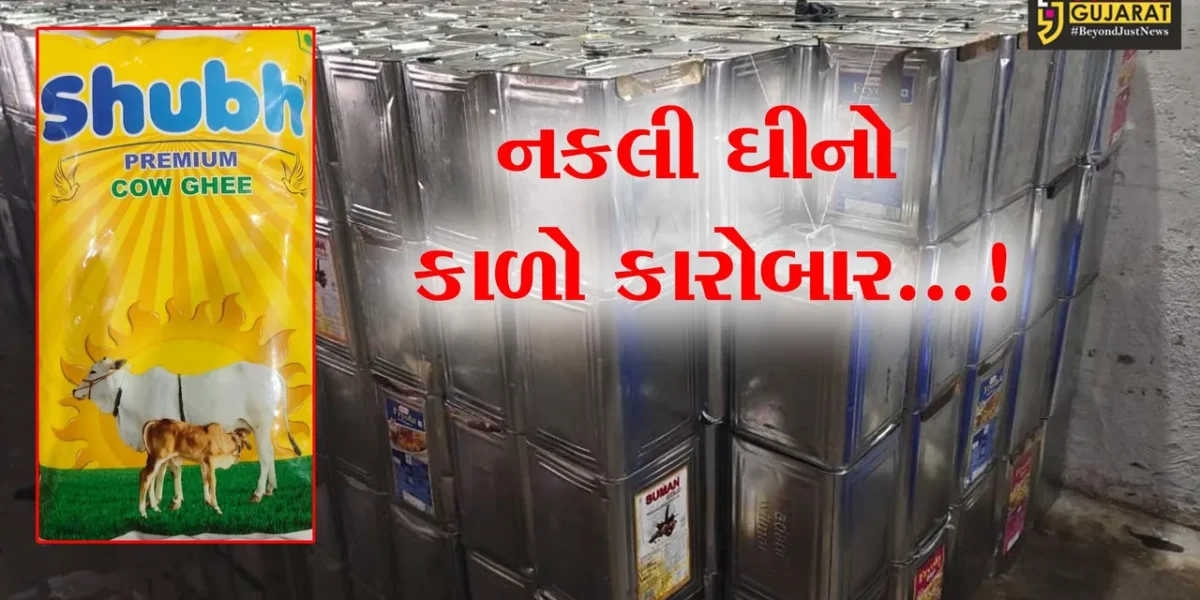 સુરત: ઓલપાડના માસમા ગામની સીમમાંથી નકલી ઘીનું કારખાનું ઝડપાયું,1.17 કરોડનો મુદ્દામાલ જપ્ત કરાયો