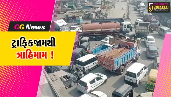 અંકલેશ્વર: NH 48 પર વાલિયા ચોકડીથી રાજપીપળા ચોકડી સુધી ટ્રાફિકજામ, અનેક વાહનચાલકો અટવાયા