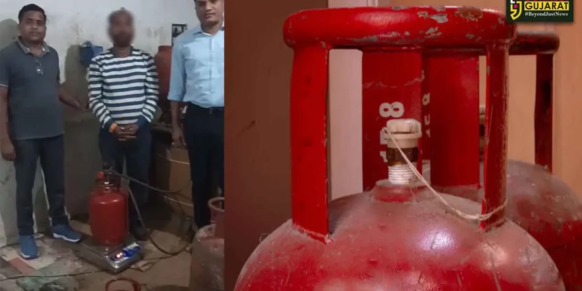 અંકલેશ્વર: SOGએ સંજાલીની વાસણ ભંડારની દુકાનમાં ચાલતા ગેસ રિફીલિંગના કૌભાંડનો કર્યો પર્દાફાશ