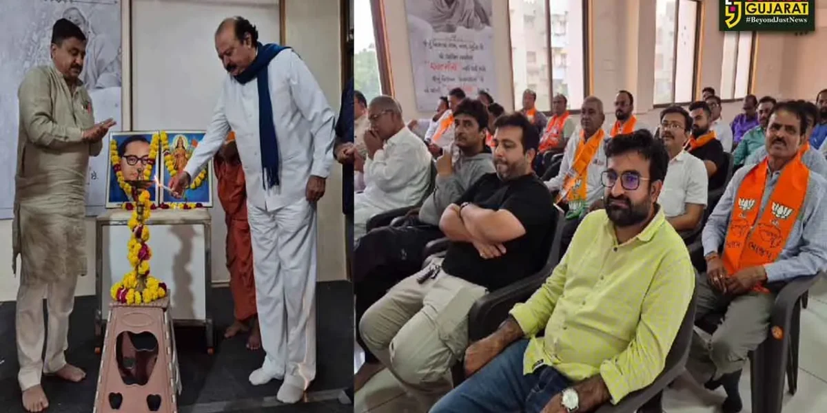 ભરૂચ: ભાજપ દ્વારા સંવિધાન ગૌરવ અભિયાન અંતર્ગત પ્રબુધ્ધ નાગરિક સંમેલન યોજાયું