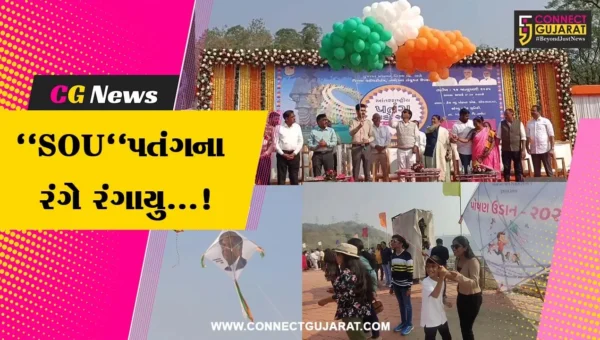 નર્મદા: SOU ખાતે આંતરરાષ્ટ્રીય પતંગ મહોત્સવ યોજાયો,દેશ વિદેશના પતંગરસિકોએ લીધો ભાગ