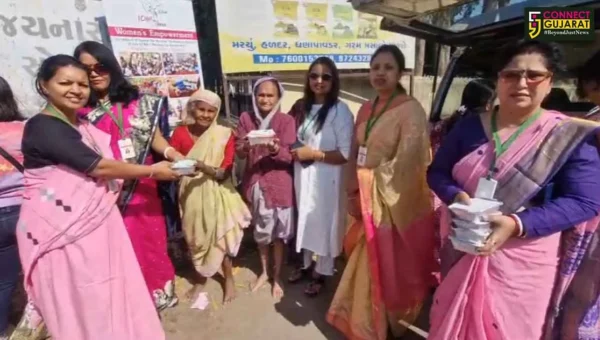 ભરૂચ ઈચ્છાદાન ફાઉન્ડેશન દ્વારા મકરસંક્રાંતિ પર્વ નિમિત્તે જરૂરિયાતમંદ લોકોને ભોજનનું કરાયું વિતરણ