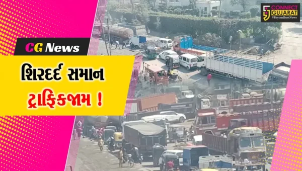 અંકલેશ્વર: રાજપીપળા ચોકડીથી સારંગપુર સુધી 3 કી.મી.લાંબો ટ્રાફિકજામ, અનેક વાહનચાલકો અટવાયા