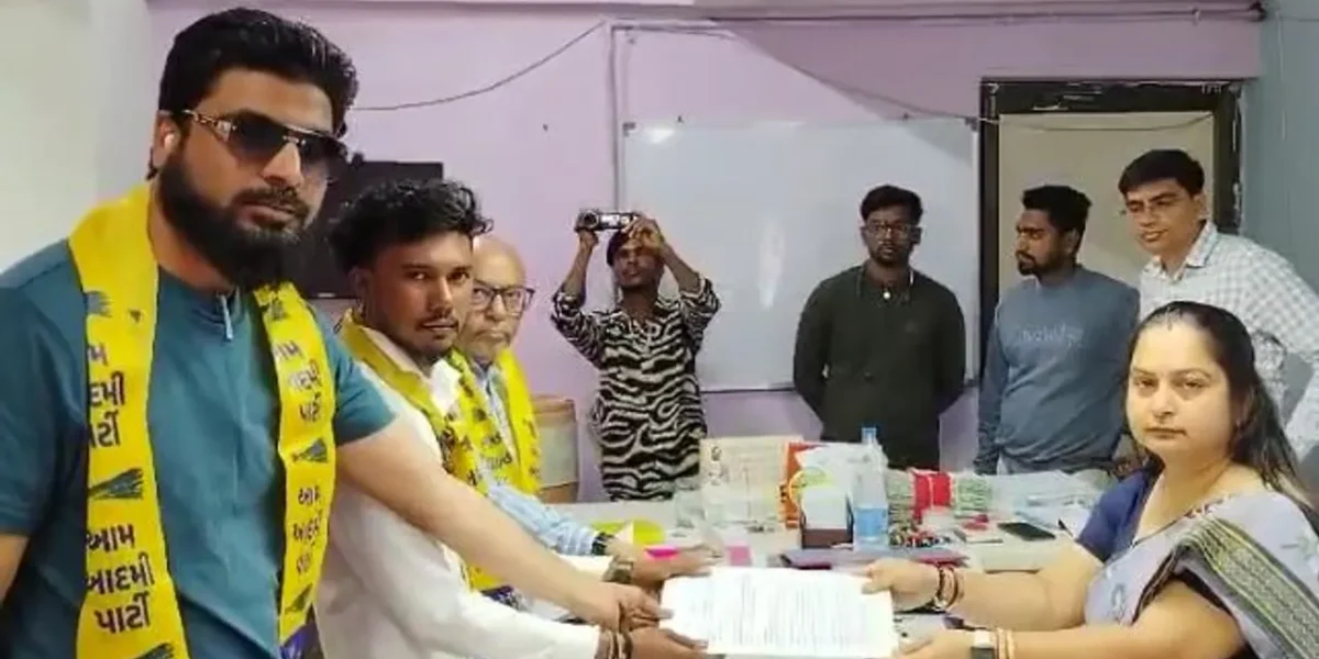 ભરૂચ જિલ્લા પંચાયતની આછોદ બેઠકની પેટા ચૂંટણી માટે AAPના ઉમેદવારે પોતાના સમર્થકો સાથે નામાંકન ભર્યું…