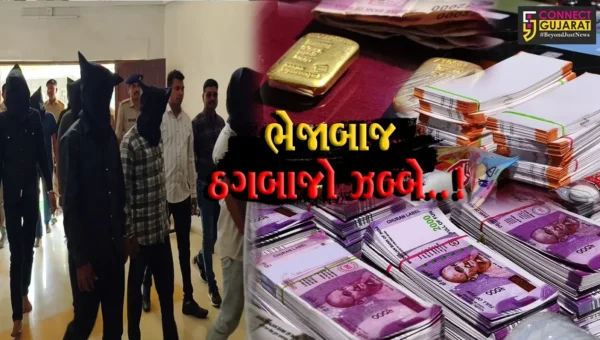 વલસાડ : સસ્તું સોનું આપવાની લાલચે લાખો રૂપિયાની છેતરપિંડી આચરતી ઠગ ગેંગના 9 સાગરીતો ઝડપાયા…
