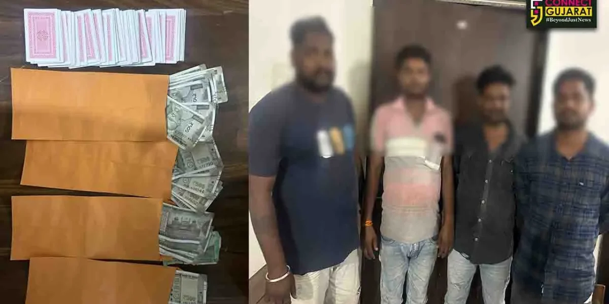 અંકલેશ્વર : જીતાલી ગામે તળાવ પાસે જુગાર રમતા 4 જુગારીઓની પોલીસે કરી ધરપકડ