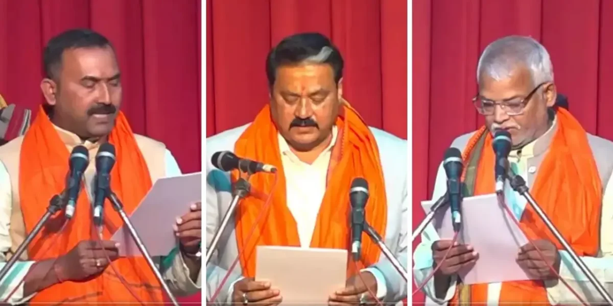 બિહારમાં નીતિશ મંત્રીમંડળનું વિસ્તરણ,ભાજપ ક્વોટાના 7 MLAએ મંત્રી તરીકે શપથ લીધા